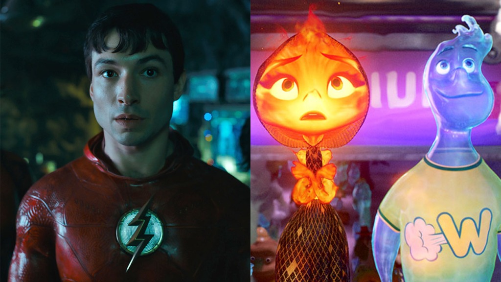 Ezra Miller's 'The Flash' and Pixar's 'Elemental' Meet Headwinds at the Box Office
