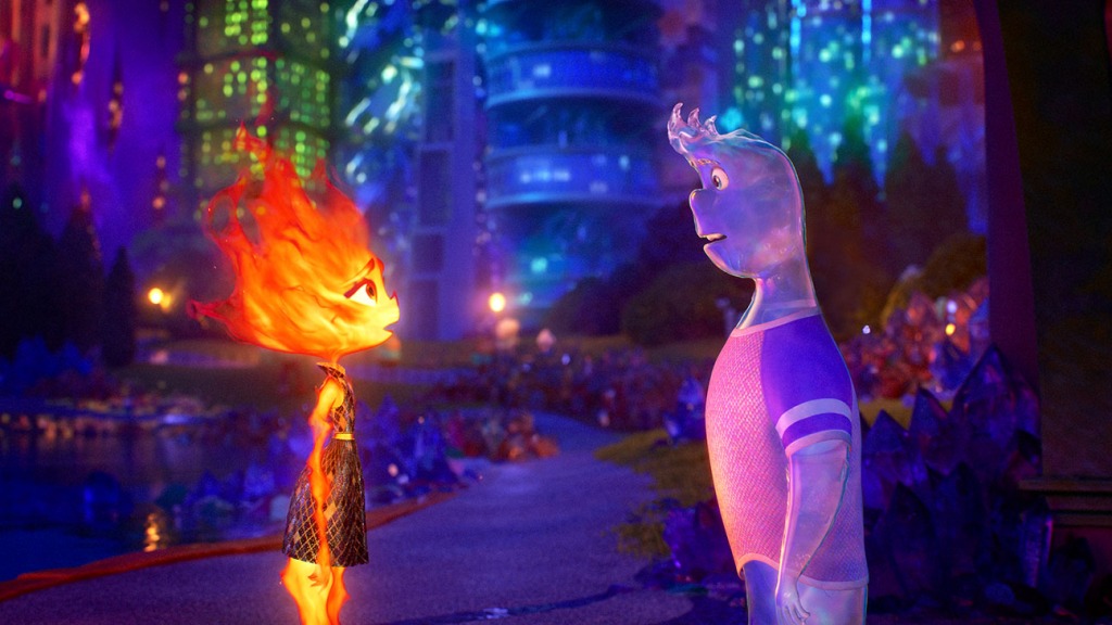 "Elemental" review: Pixar's timely high-concept bonanza is underwhelming