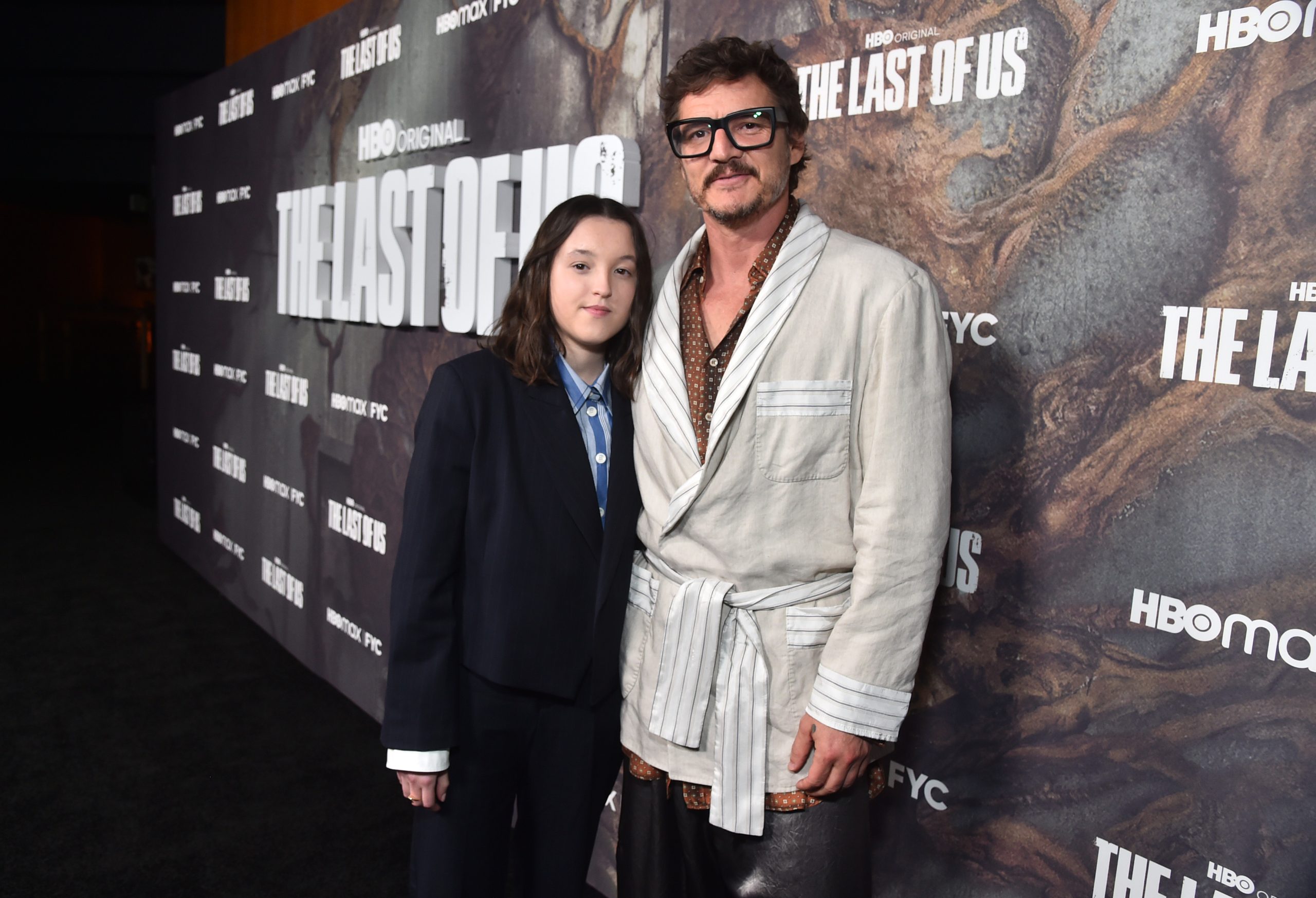 Bella Ramsey and Pedro Pascal attend the Los Angeles FYC Event for the HBO Original Series' "The Last of Us"