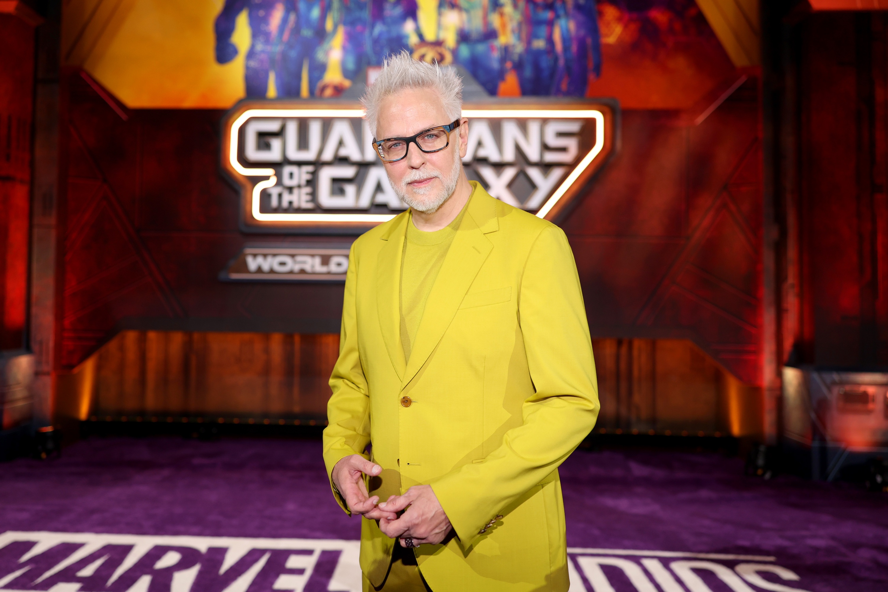 HOLLYWOOD, CALIFORNIA - APRIL 27: James Gunn attends Guardians of the Galaxy Vol. 3 World Premiere at the Dolby Theater in Hollywood, California on April 27, 2023. (Photo by Rich Polk/Getty Images for Disney)
