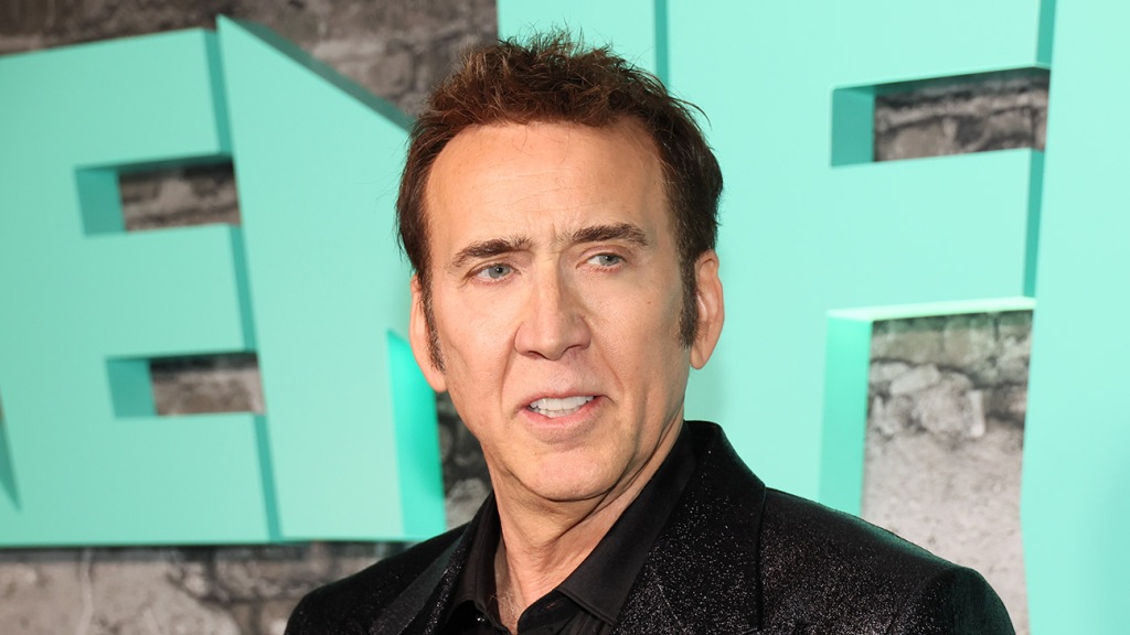 Nicolas Cage ready for the Lifetime Achievement Tribute at the Fantasia Film Festival
